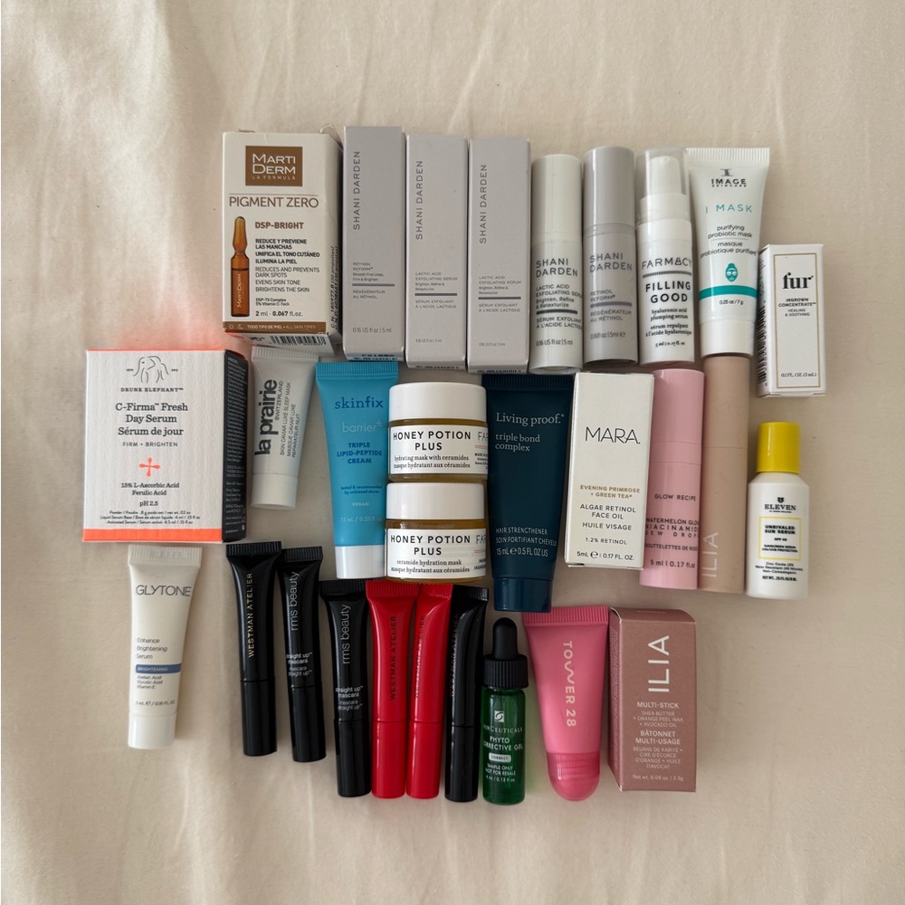 Bundle of brand new large deluxe samples